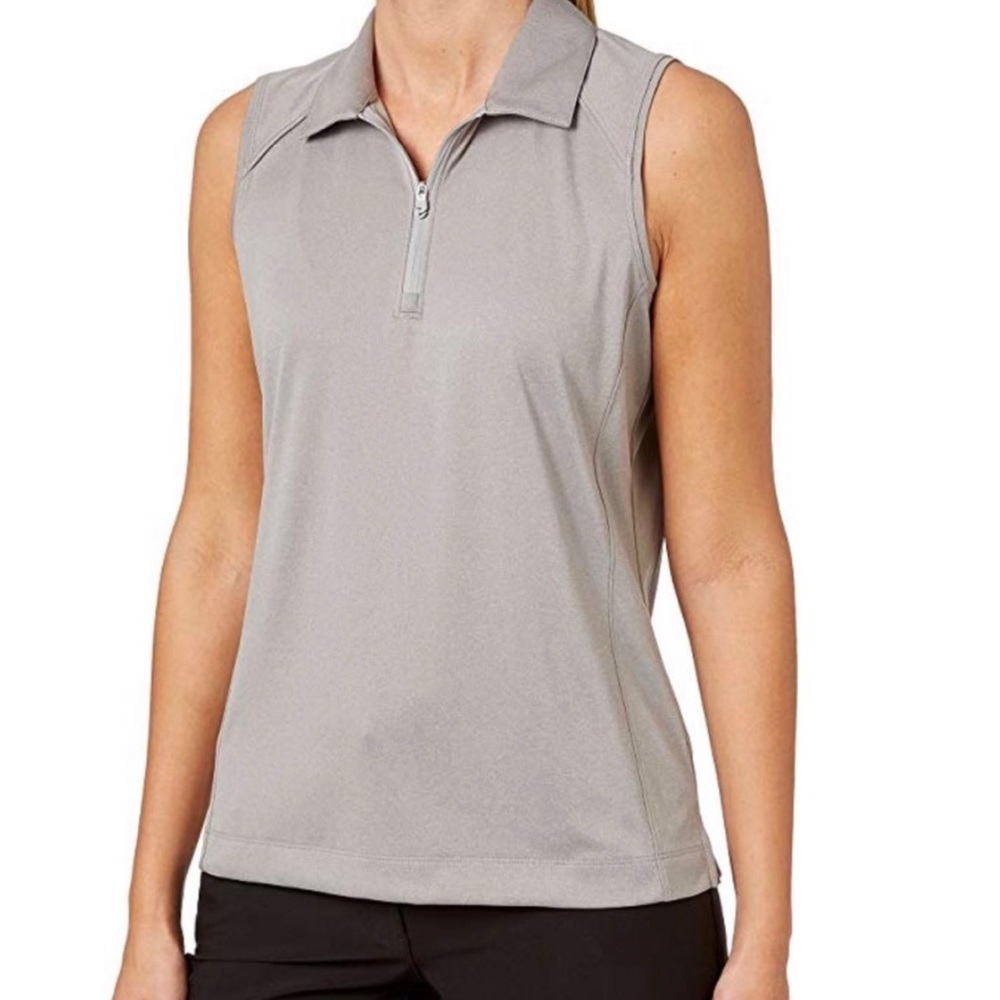 SOLD.     Slazenger Gray Sleeveless Hydro-Dri